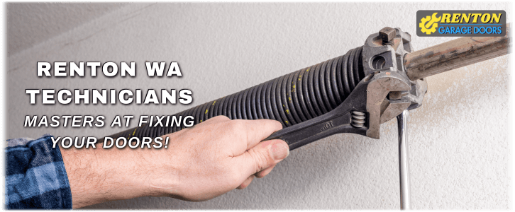 Broken Garage Door Spring Renton WA
